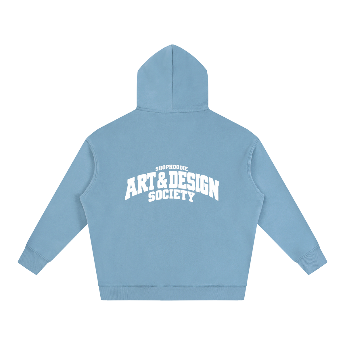 SHOPHOODIE® CAMPUS ART & DESIGN SOCIETY Oversized Fleece Hoodie — 350 GSM — view 14