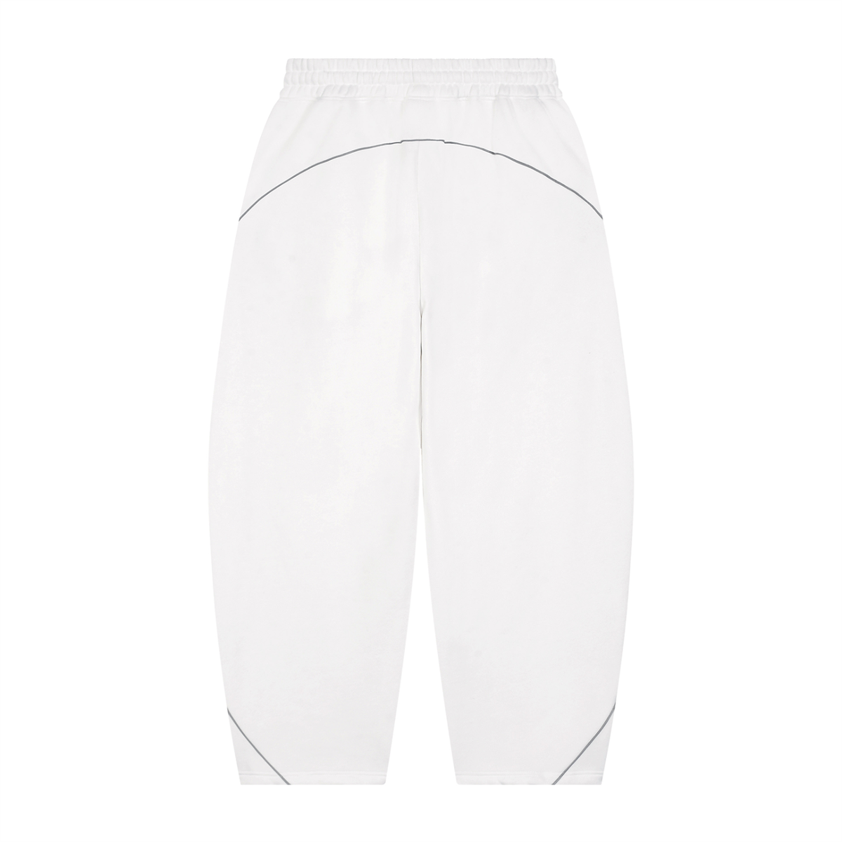 SHOPHOODIE® Piping Heavyweight Fleece Barrel-Leg Sweatpants – product image 4