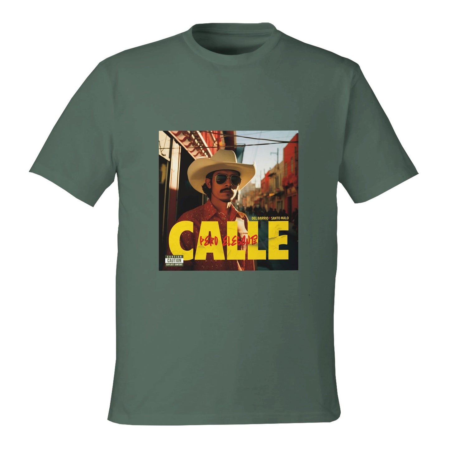 Calle Pero Elegante Unisex Reclaimist Crewneck T-Shirt | Econscious EC1070 (available in North America only)