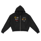 Fleece Zip-Up Boxy Hoodie & Essential Straight-Leg Sweatpants Complete Set by ShopHoodie®