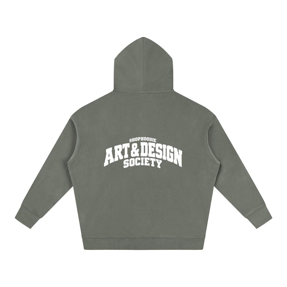 SHOPHOODIE® CAMPUS ART & DESIGN SOCIETY Oversized Fleece Hoodie — 350 GSM — view 22