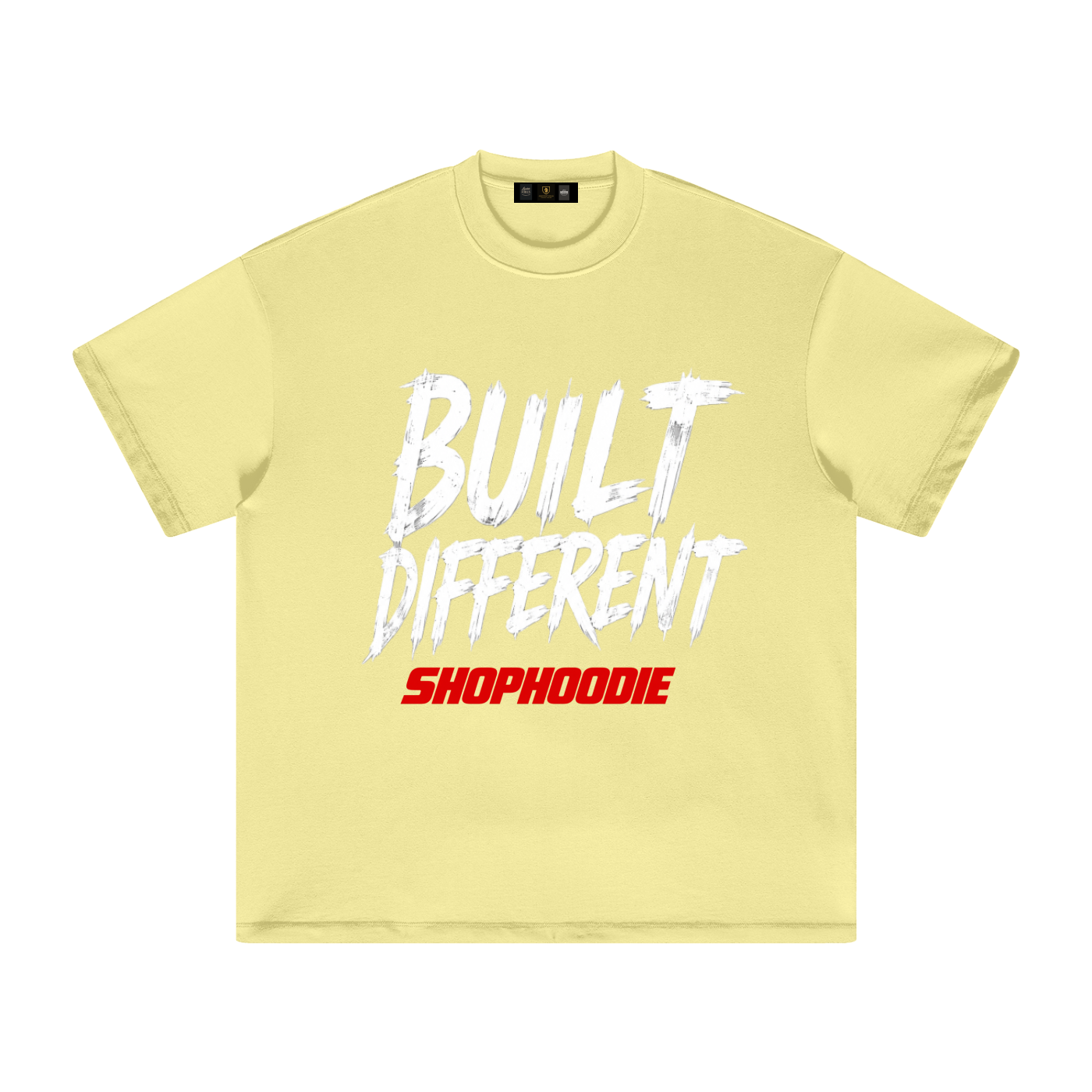SHOPHOODIE BUILT DIFFERENT T-SHIRT-HEAVYWEIGHT
