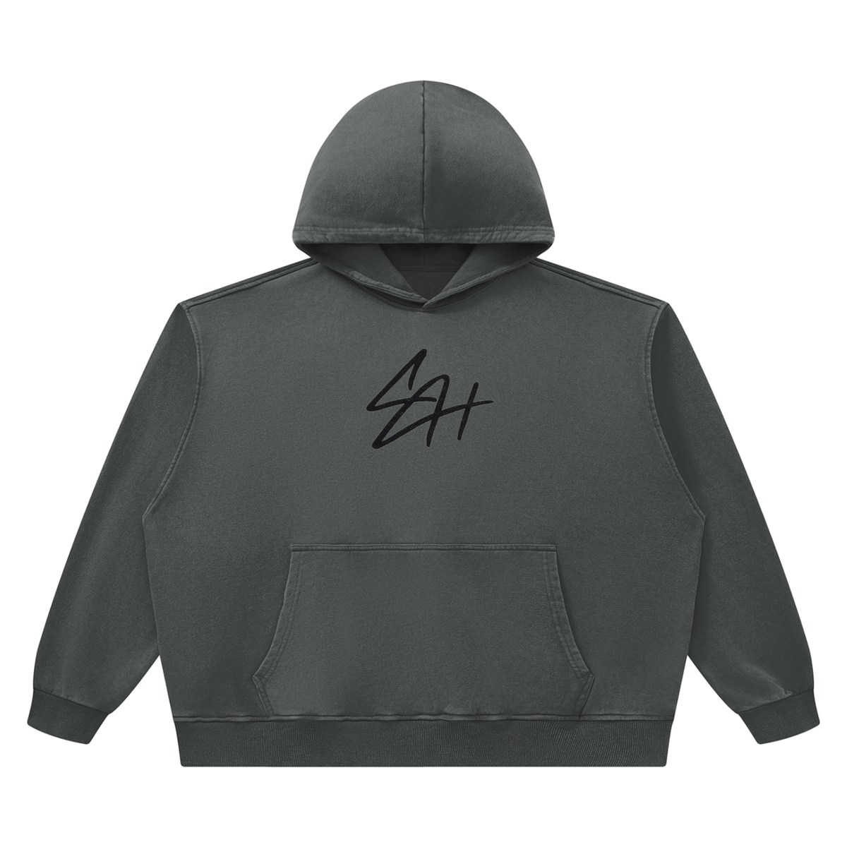SHOPHOODIE® SH SIGNATURE Heavyweight Vintage Wash Boxy Hoodie — 420 GSM — view 13