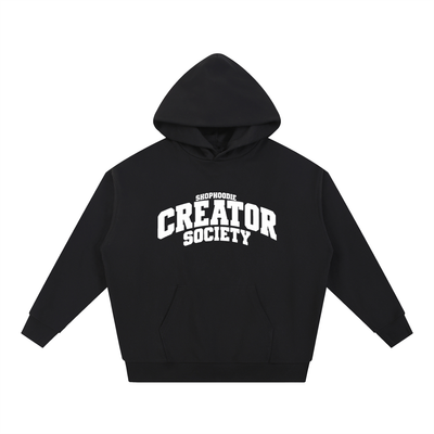 SHOPHOODIE® CAMPUS CREATOR SOCIETY Heavyweight Hoodie — 430 GSM — view 1