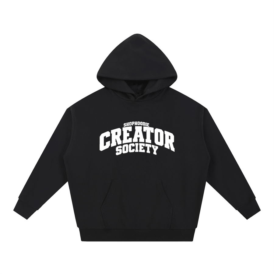 SHOPHOODIE® CAMPUS CREATOR SOCIETY Heavyweight Hoodie — 430 GSM