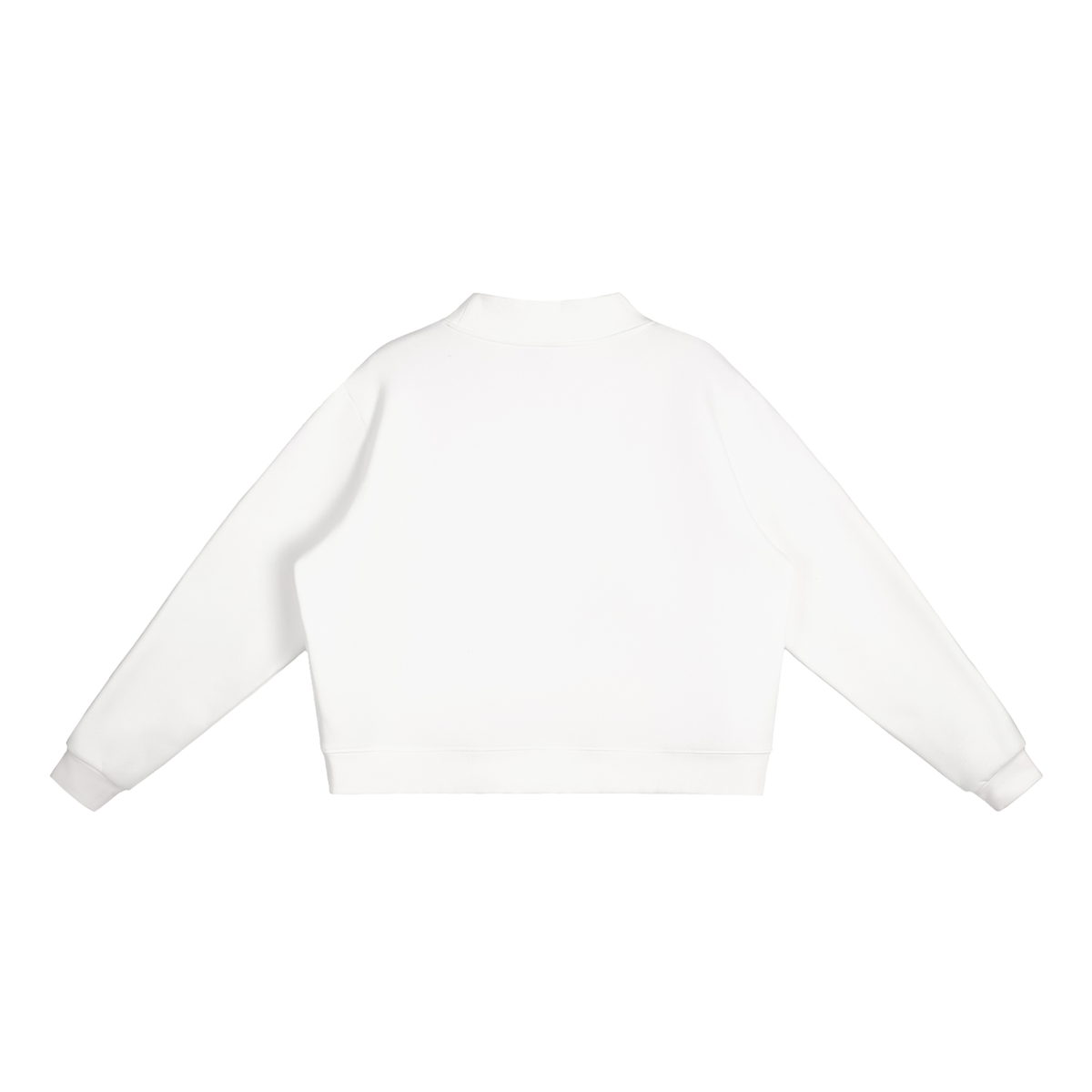 SHOPHOODIE® MIAMI Oversized Fleece Mock-Neck Sweatshirt — 350 GSM — view 4