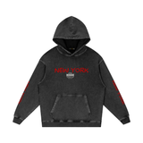 SHOPHOODIE® Loose Cotton New York Hoodie & Drawstring Jogged Sweatpants IV Complete Set