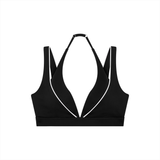 SHOPHOODIE Women’s Halter Neck Yoga Sports Bra