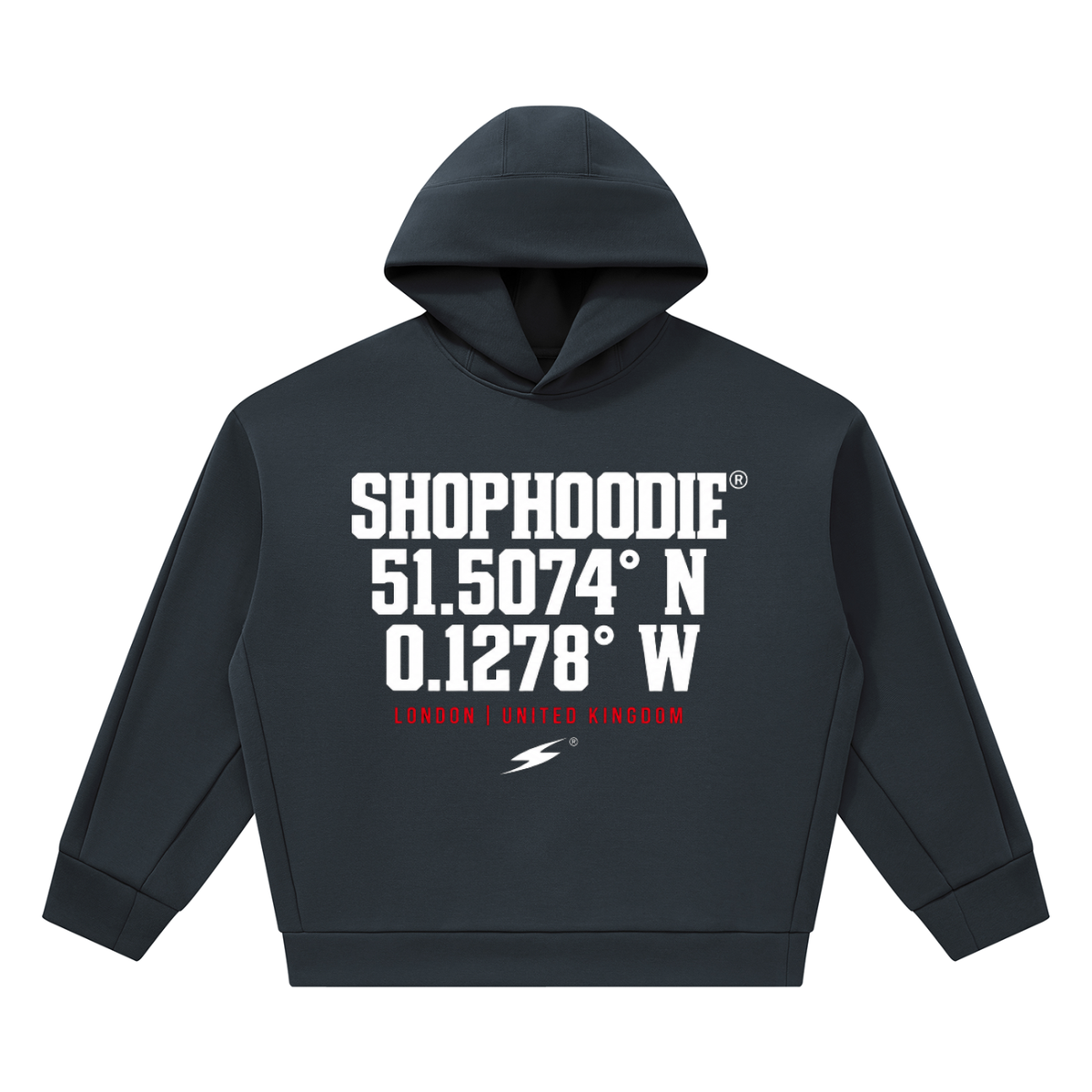 SHOPHOODIE® LONDON COORDINATE Heavyweight Fleece Boxy Hoodie — 500 GSM — product image 9