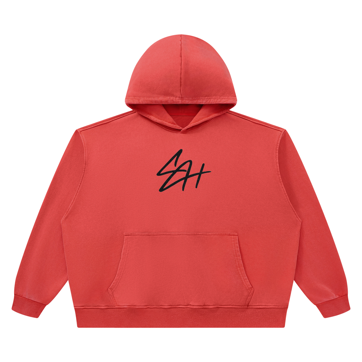 SHOPHOODIE® SH SIGNATURE Heavyweight Vintage Wash Boxy Hoodie — 420 GSM — view 7