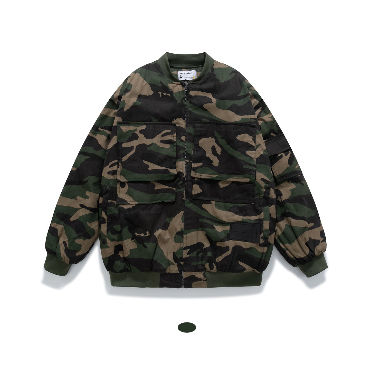 Themed Camouflage Couple Street Fashion Jacket Work Jacket