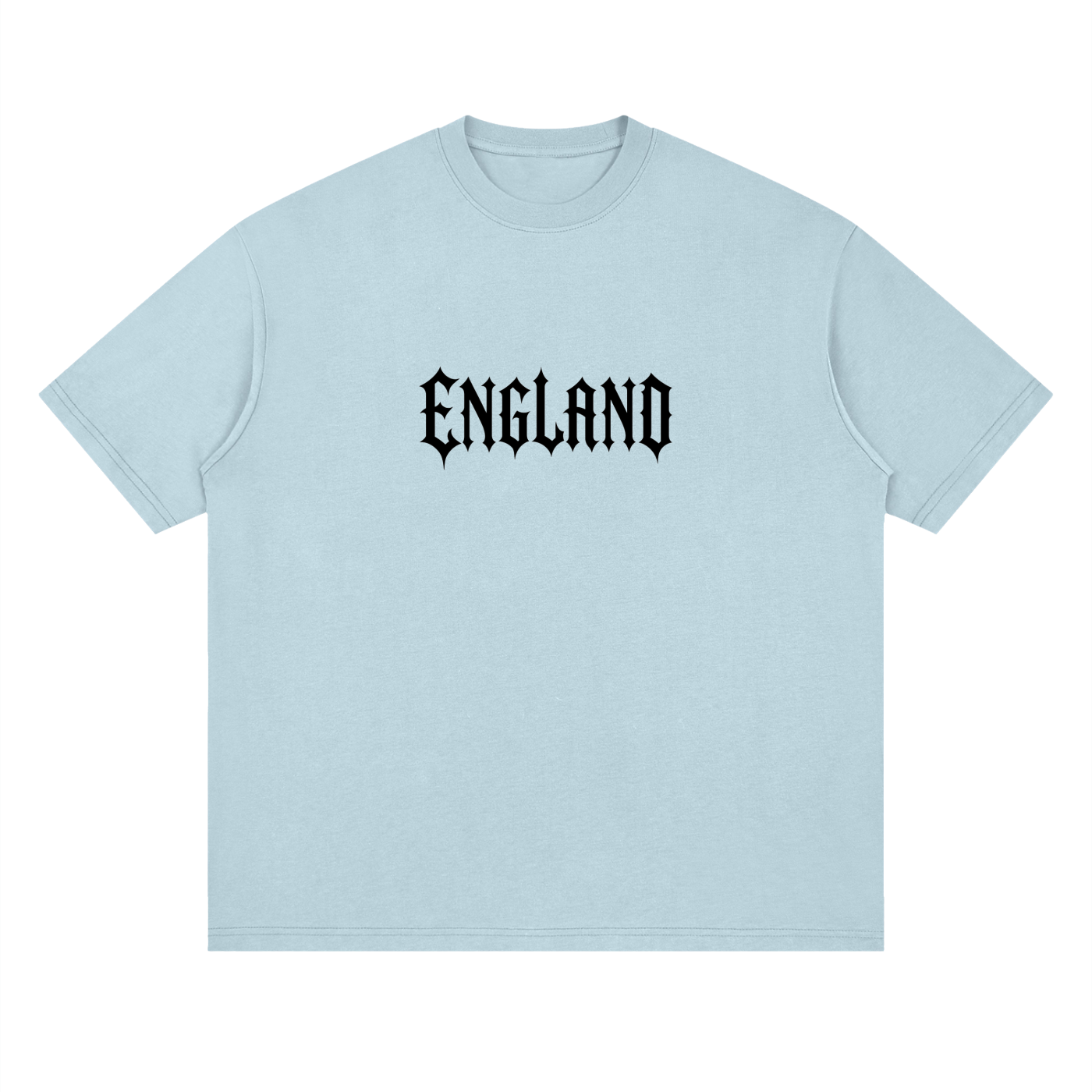 SHOPHOODIE ENGLAND Streetwear Loose Drop Shoulder T-Shirt