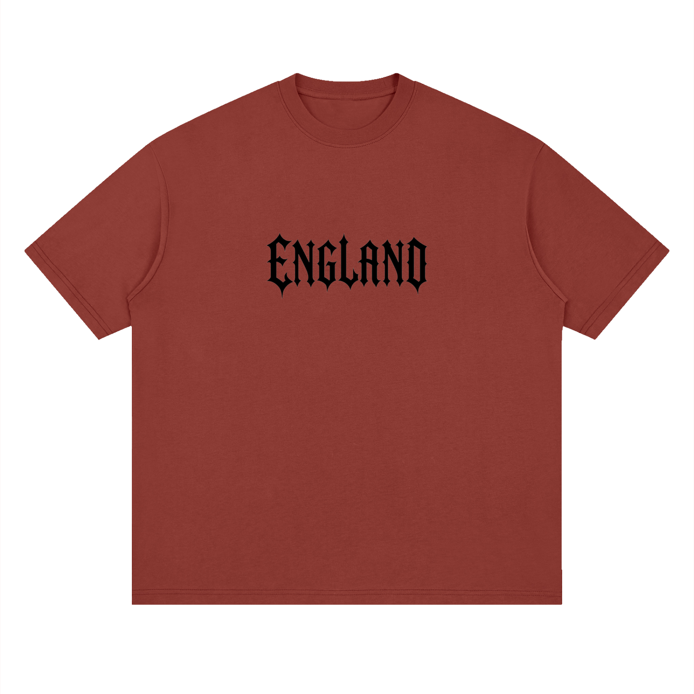 SHOPHOODIE ENGLAND Streetwear Loose Drop Shoulder T-Shirt