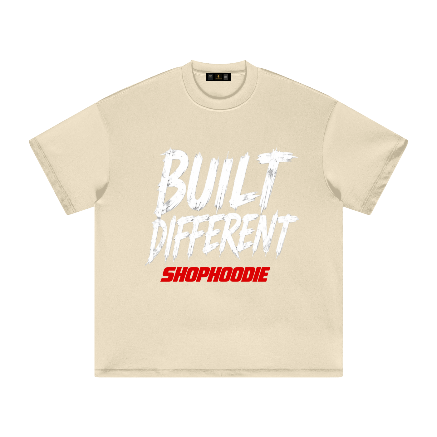 SHOPHOODIE BUILT DIFFERENT T-SHIRT-HEAVYWEIGHT