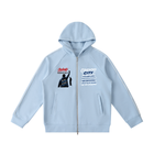 SHOPHOODIE® Coventry City Heavyweight Raglan Sleeve Zip Hoodie