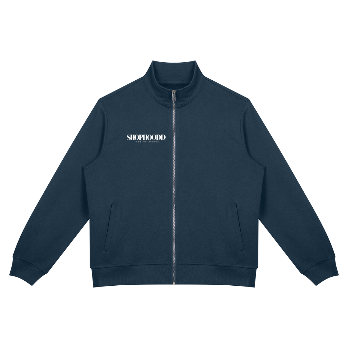 SHOPHOODIE® Made in London Unisex Oversized Zip Jacket — 350 GSM