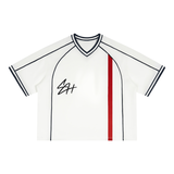 SHOPHOODIE Unisex Boxy V-Neck Soccer Jersey
