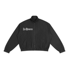 SHOPHOODIE  LES REVOIRES Unisex Striped Full-Zip Track Jacket