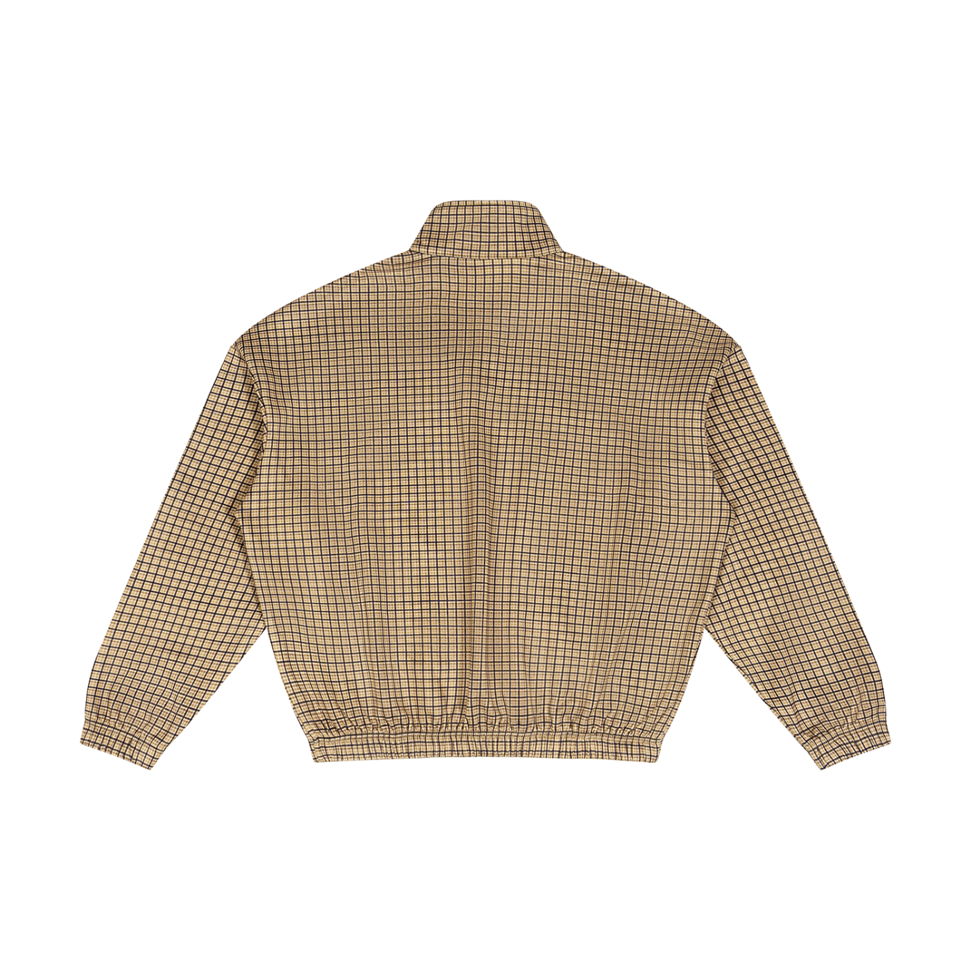 SHOPHOODIE Unisex Plaid Quarter-Zip Sweatshirt