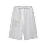 SHOPHOODIE Relaxed Drawstring Three-quarter Sweatpants