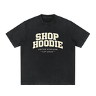 SHOPHOODIE Heavyweight Vintage Washed Frayed T-Shirt