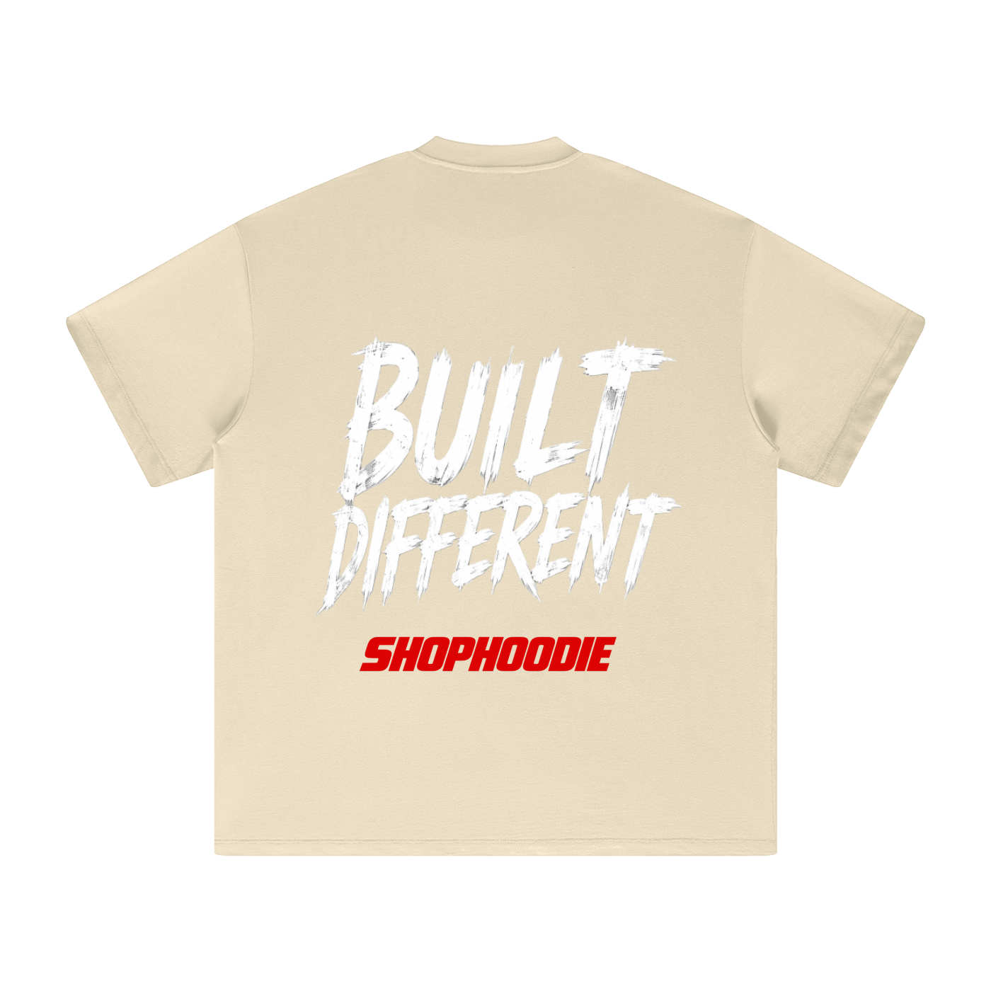 SHOPHOODIE BUILT DIFFERENT T-SHIRT-HEAVYWEIGHT