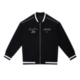 Bomberjacke mit kontrastfarbenen Paspeln und Reißverschluss von Shop Hoodie 