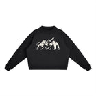 Essential Fleece Mock-Neck Crew Bull vs Bear Sweatshirt By Shop Hoodie