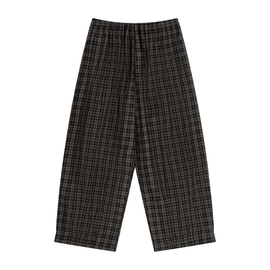 SHOPHOODIE® BLANK Unisex Plaid Wide-Leg Pants — 130 GSM