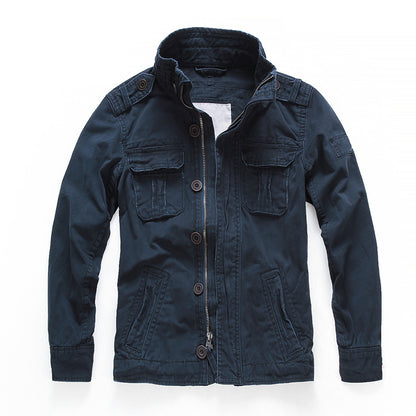 Camouflage denim jacket by Shop Hoodie