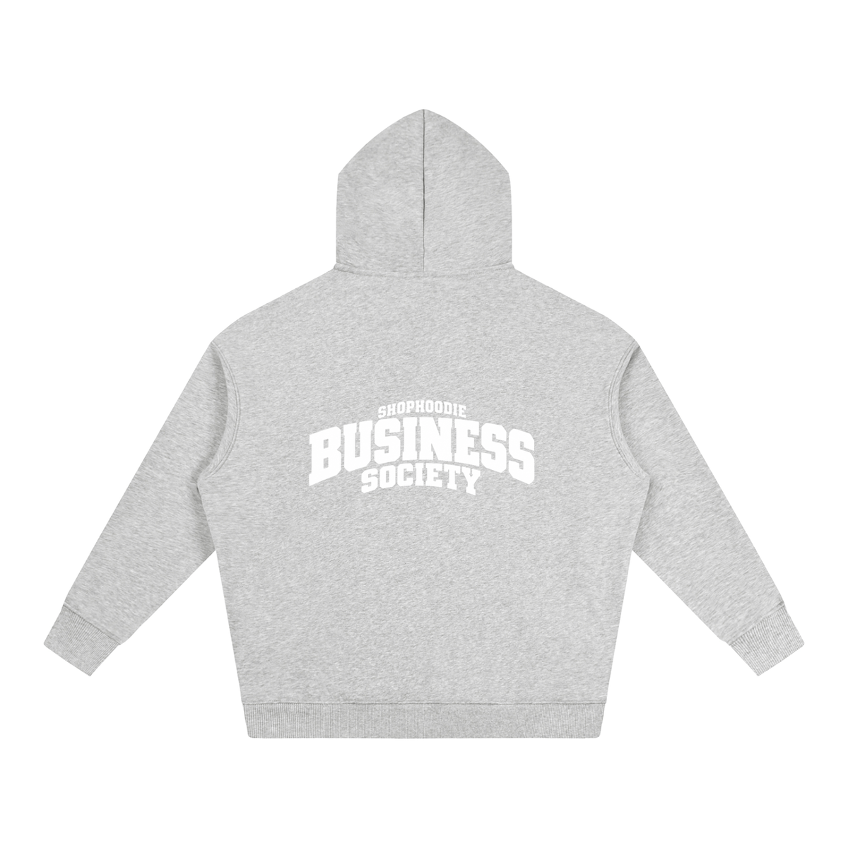 SHOPHOODIE® CAMPUS BUSINESS SOCIETY Oversized Fleece Hoodie — 350 GSM — view 8
