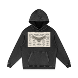 SHOPHOODIE® EAGLE WINGS Snow Washed Loose Cotton Hoodie