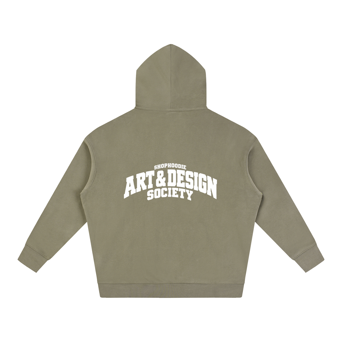 SHOPHOODIE® CAMPUS ART & DESIGN SOCIETY Oversized Fleece Hoodie — 350 GSM — view 18