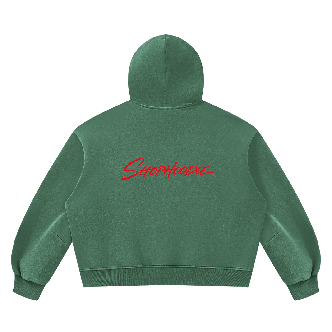SHOPHOODIE UNITED STATES Vintage Wash Boxy Hoodie