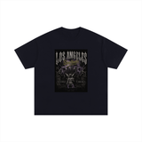SHOPHOODIE® Unisex Oversized Cotton Los Angeles gothic T-Shirt