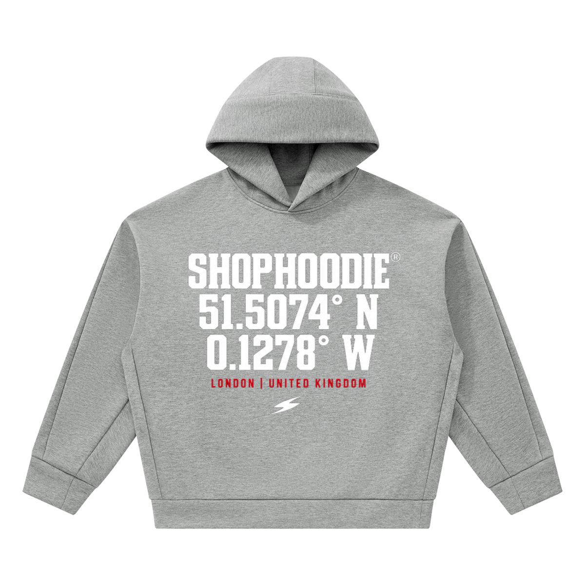 SHOPHOODIE® LONDON COORDINATE Heavyweight Fleece Boxy Hoodie — 500 GSM — product image 5