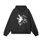 SHOPHOODIE® WOLF SIGNATURE Heavyweight Hidden-Pocket Fleece Hoodie — 460 GSM
