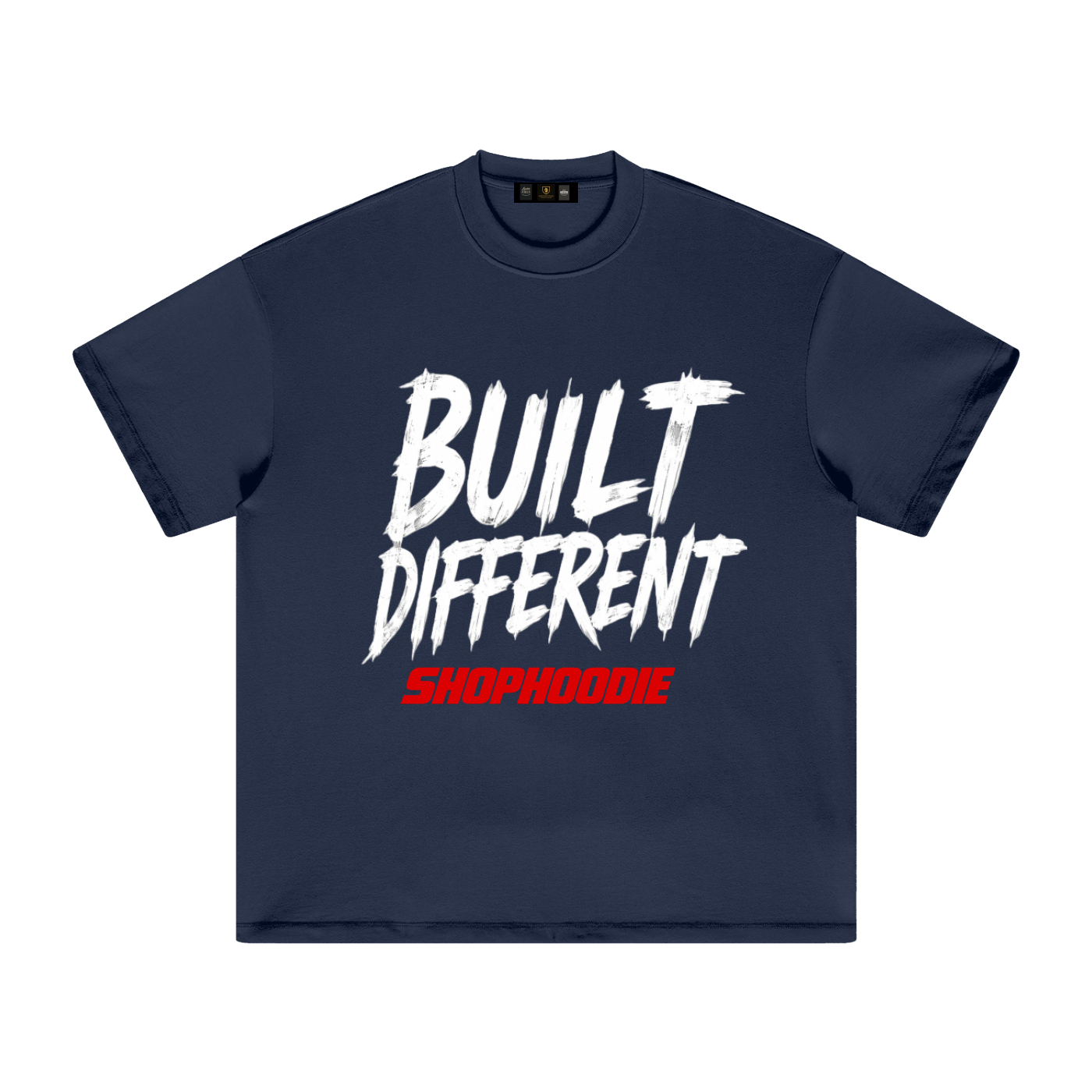 SHOPHOODIE BUILT DIFFERENT T-SHIRT-HEAVYWEIGHT