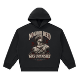 SHOPHOODIE NO GOOD DEEDS Boxy Hoodie-Heavyweight