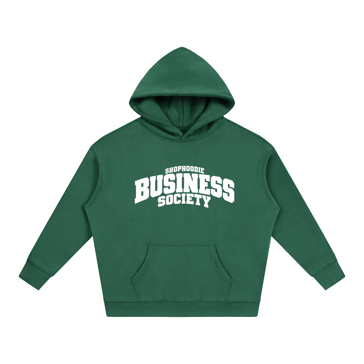 SHOPHOODIE® CAMPUS BUSINESS SOCIETY Oversized Fleece Hoodie — 350 GSM — view 31