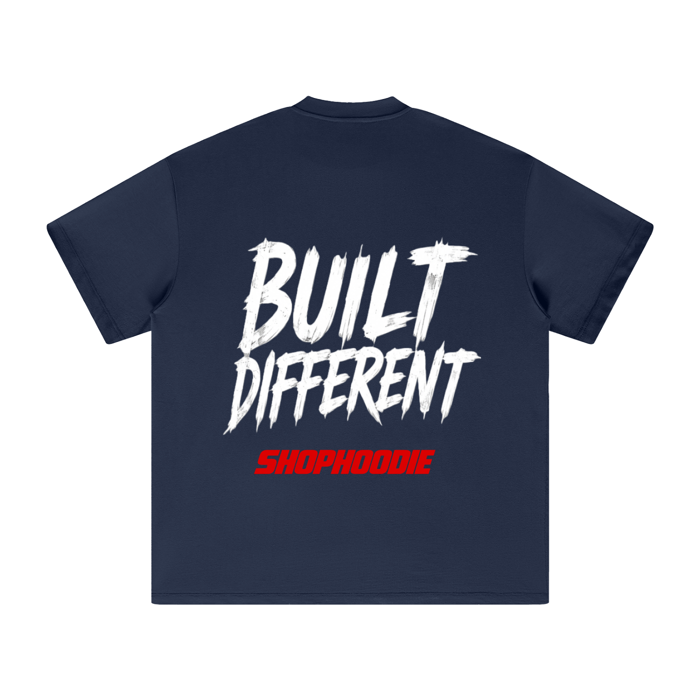 SHOPHOODIE BUILT DIFFERENT T-SHIRT-HEAVYWEIGHT