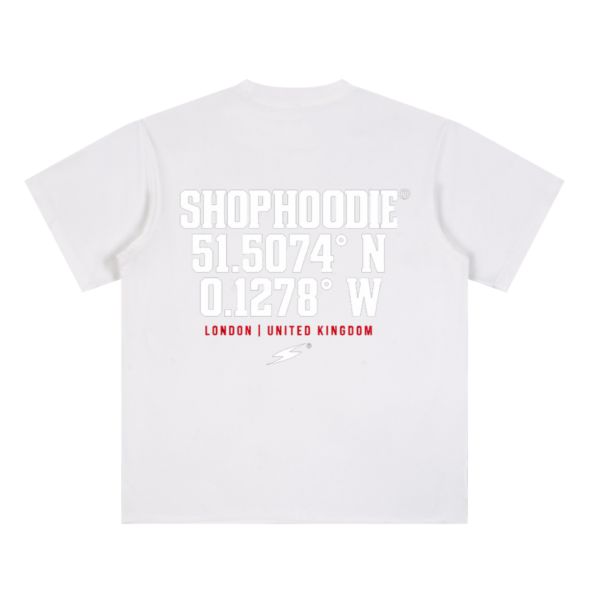 SHOPHOODIE® LONDON COORDINATE Loose-Fit Cotton T-Shirt — 260 GSM — product image 4
