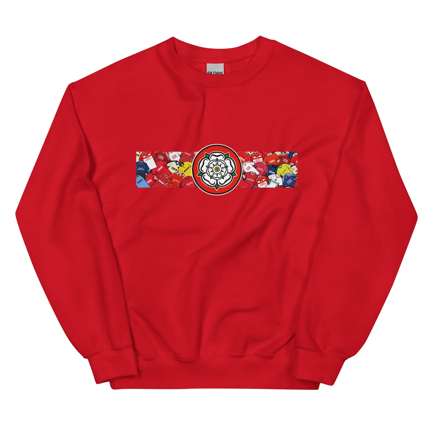 Barnsley Yorkshire Rose Retro Football Unisex Sweatshirt