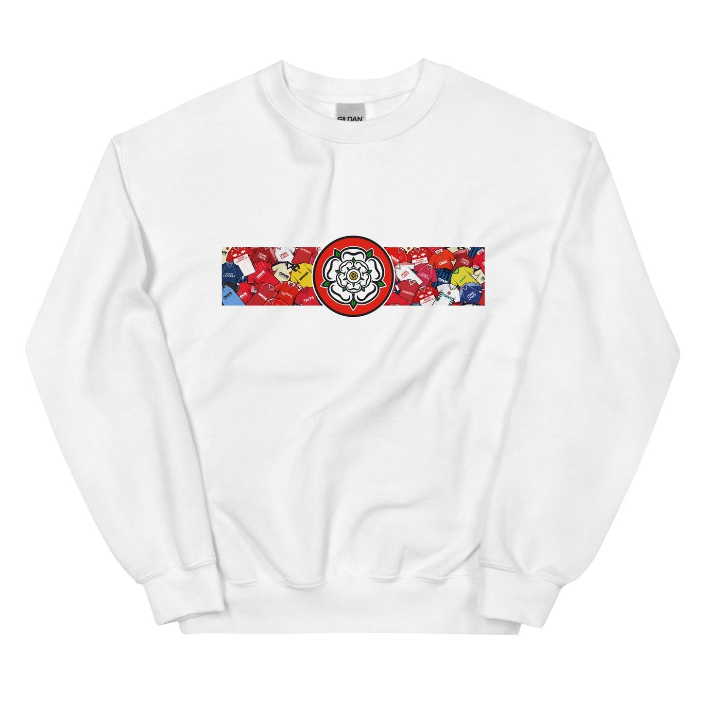 Barnsley Yorkshire Rose Retro Football Unisex Sweatshirt