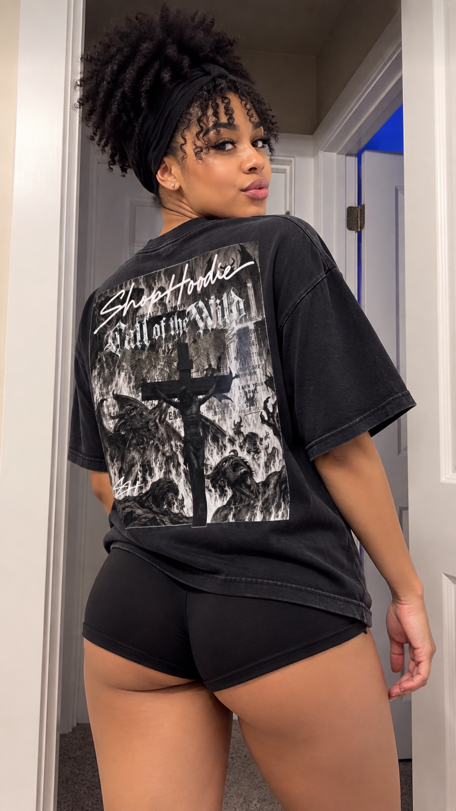 SHOPHOODIE® CALL OF THE WILD AVANT Monkey Washed T-Shirt
