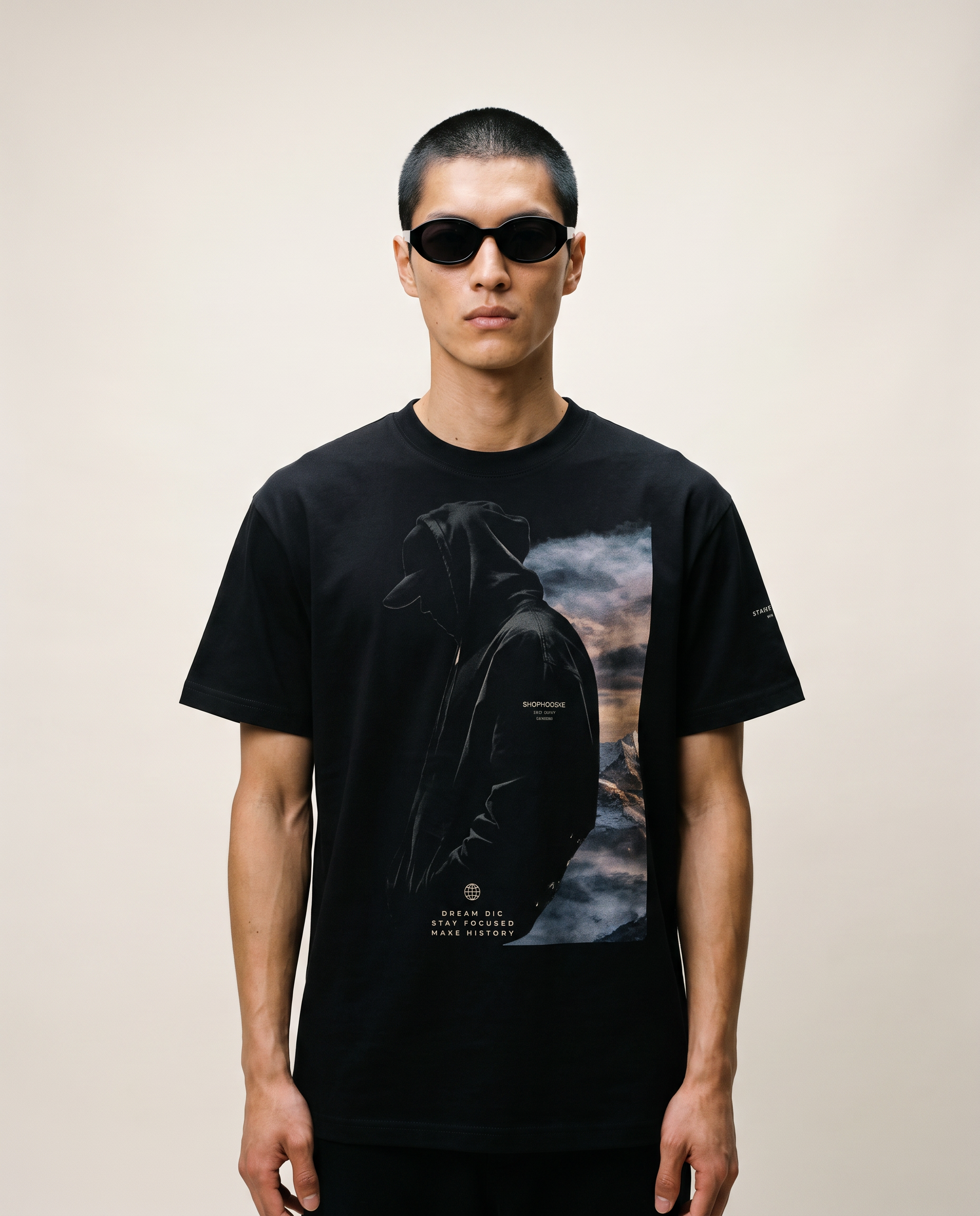 SHOPHOODIE  EAGLE VISION Unisex Oversized T-Shirt