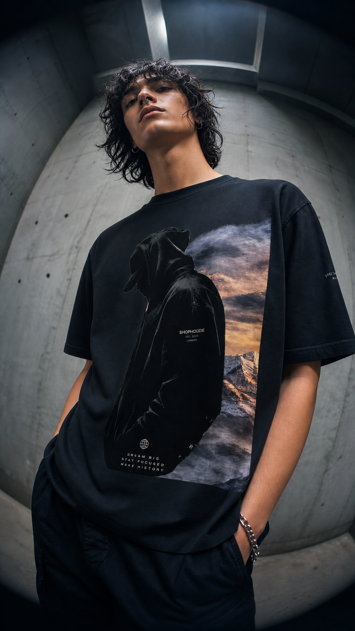 SHOPHOODIE  EAGLE VISION T-Shirt-OVERSIZED