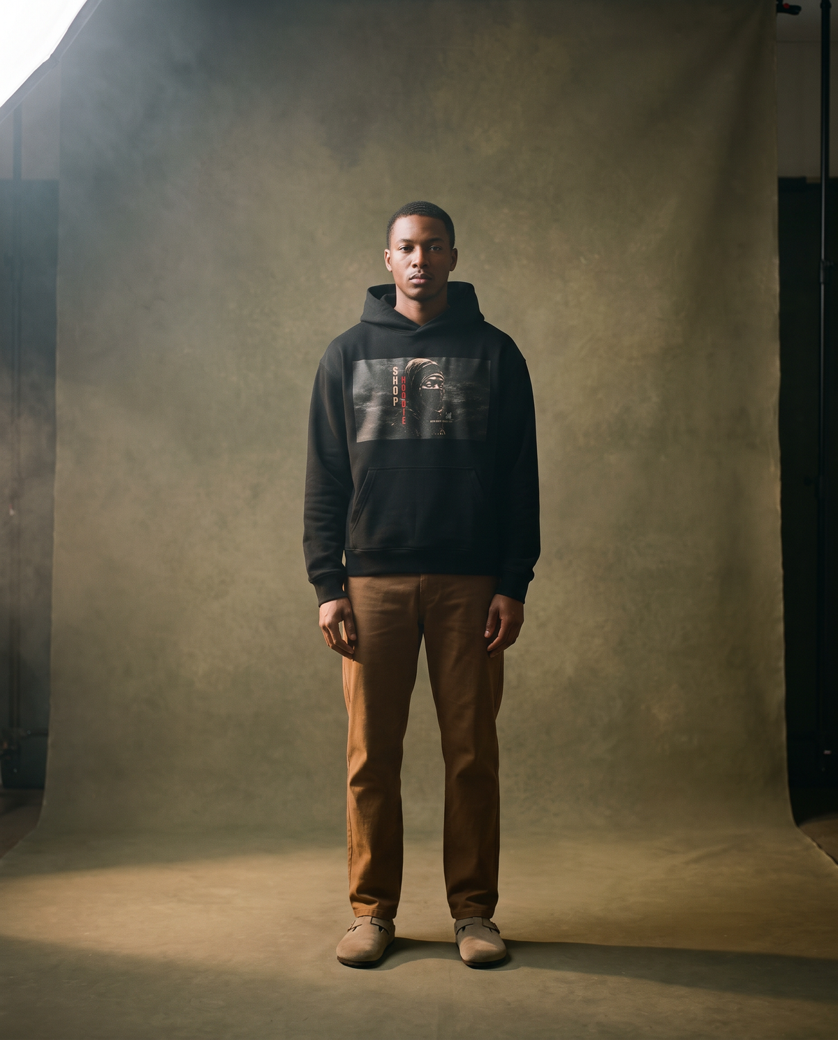 SHOPHOODIE MOVE IN SILENCE Oversized Heavyweight Hoodie
