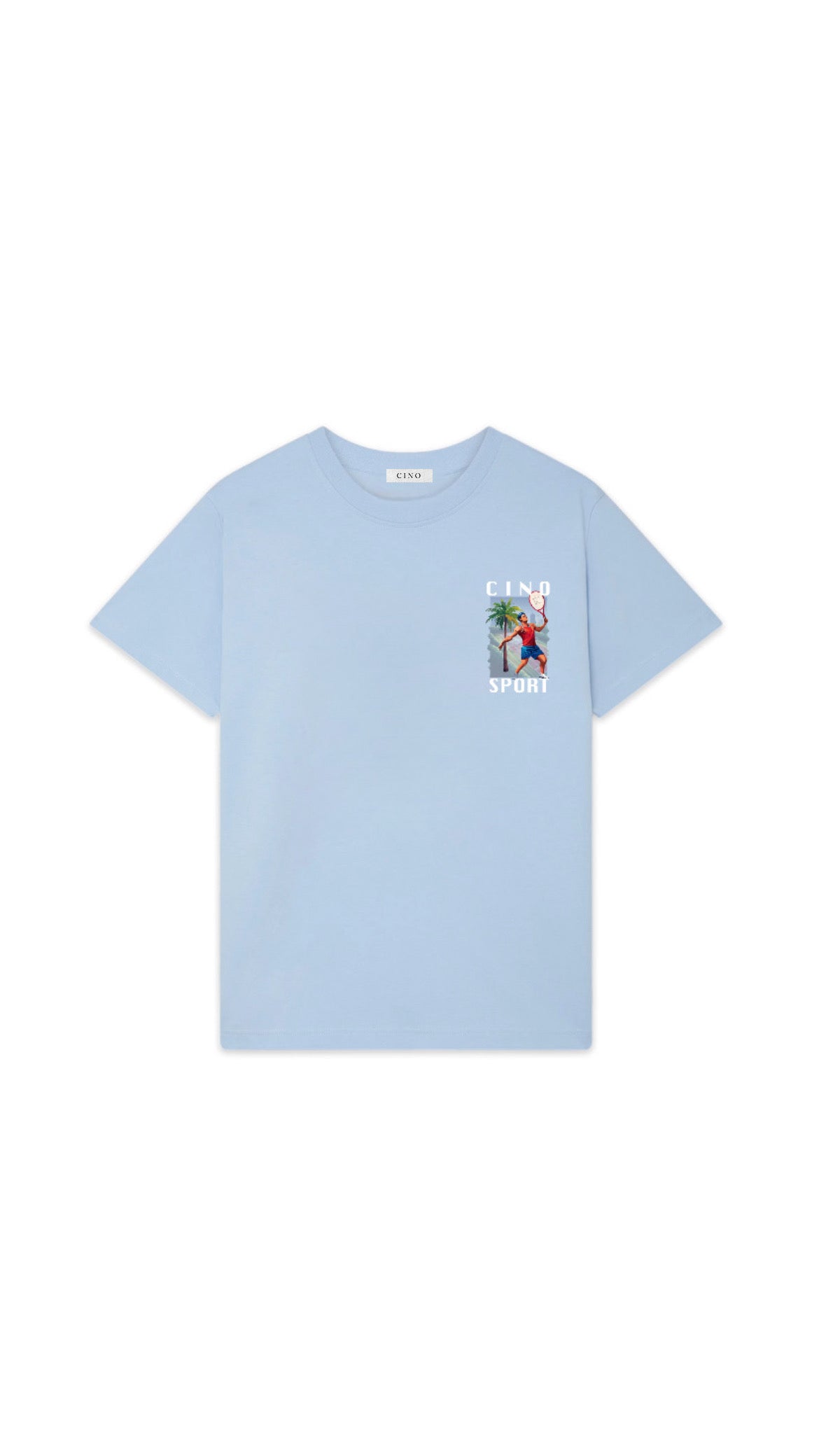 Tennis T-Shirt | Light Blue