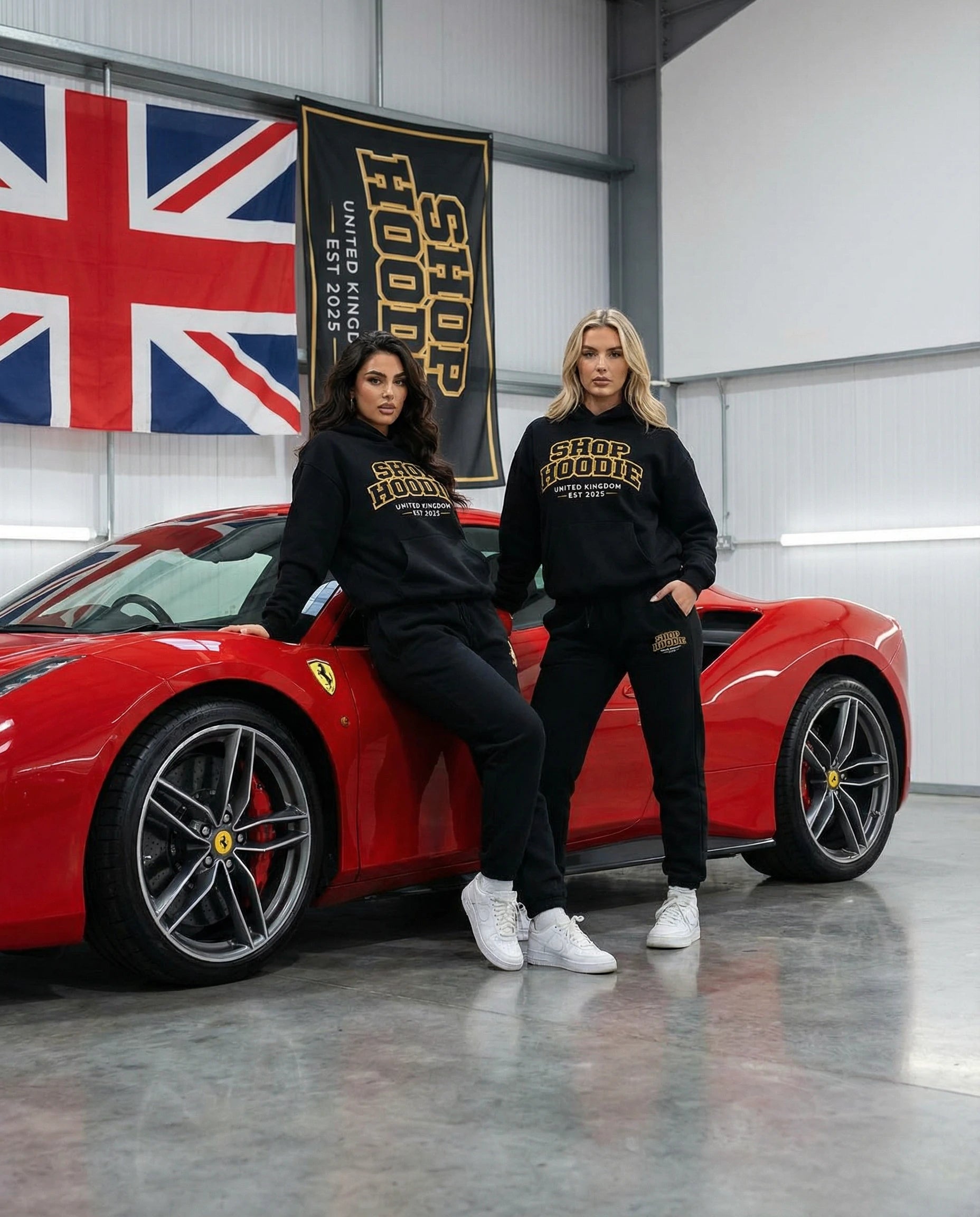 Essential Heavyweight Boxy Fleece Gold SH Hoodie by Shop Hoodie